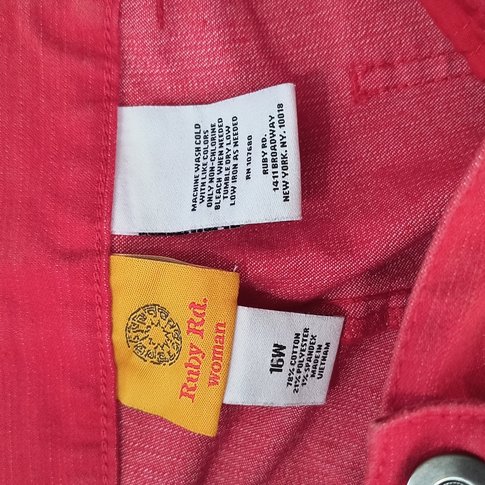 Ruby Rd. Red Pants - image 2